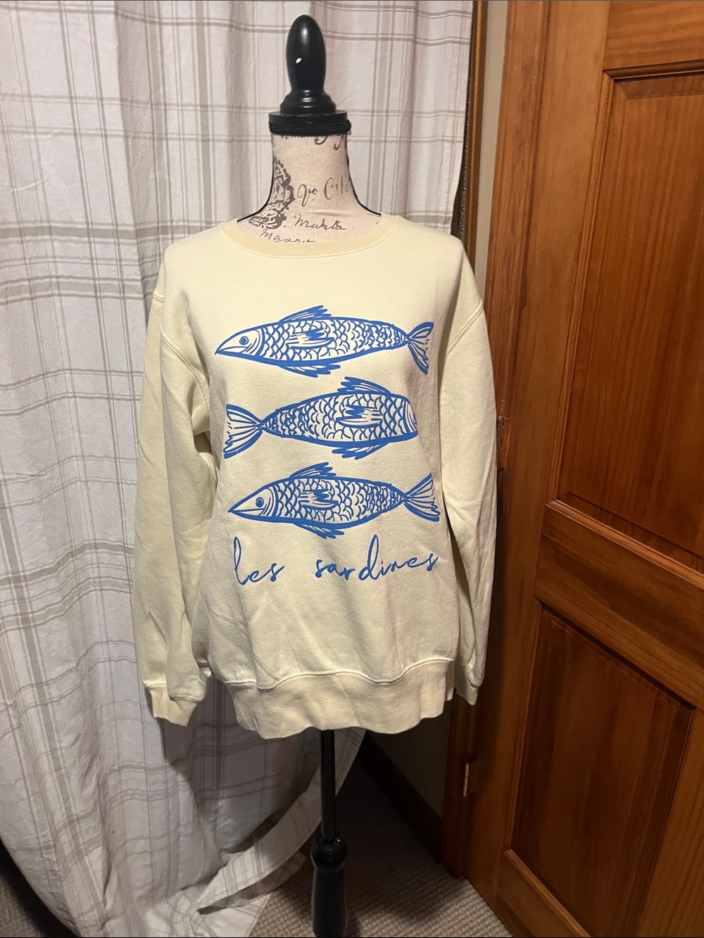 Pacific & Co Sardines oversized sweatshirt